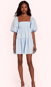 Amanda Uprichard Theodora Dress in Powder Blue