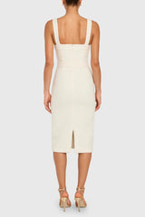 Amanda Uprichard Uptown Dress in Ecru