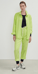 American Vintage Padow Trouser in Vintage Flourescent Yellow