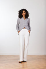 Avenue Montaigne Carla Denim in White