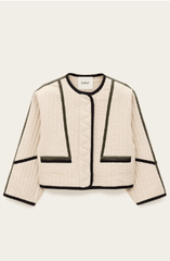 ba&sh Chim Jacket in Ecru
