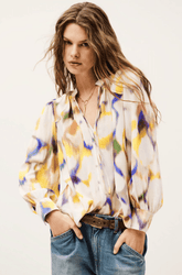 ba&sh Foka Blouse in Multicolor