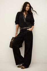 ba&sh Mio Top in Blackstone