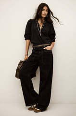 ba&sh Mio Top in Blackstone