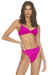 Beach Riot Camilla Top in Fuschia Rose