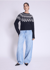 Berenice Alban Sweater In Black Forest