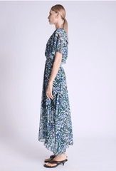 Berenice Alia Dress in Green Oasis
