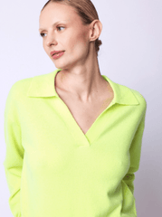 Berenice AmyPolo Sweater in Citrus Punch
