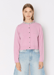 Berenice Mgidiamond Cardigan in Sweet Pink