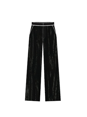 Berenice Pantalon Strass Pant in Black