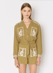 Berenice Pselma Shorts in Khaki
