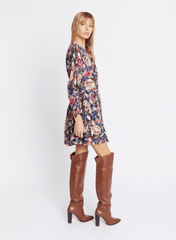 Berenice Rayan Dress in Gold Print