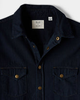Billy Reid Shoals Double Dye Denim Shirt