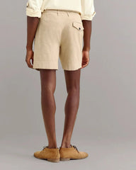 Billy Reid Slub Cotton Short in Khaki