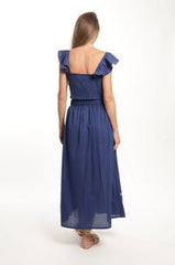 Bindu Lorena Top in Navy