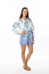 Bindu Robi Shorts in Jasmine Violet