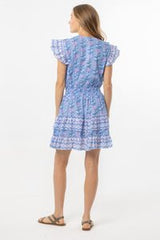 Bindu Sky Dress in Sky Blue