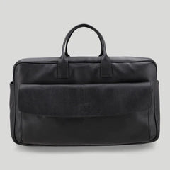 Buckle and Seam Canary Travel Bag