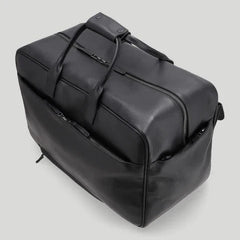 Buckle and Seam Canary Travel Bag