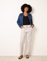 Elasticated Trousers With Tie