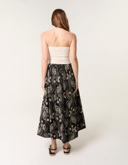 Embroidered Bandeau 2 In 1 Dress