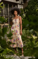 Caballero Collection Dayna Dress in Stitched Flower
