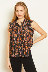 Caballero Evelyn Top in Folk Art Fleur