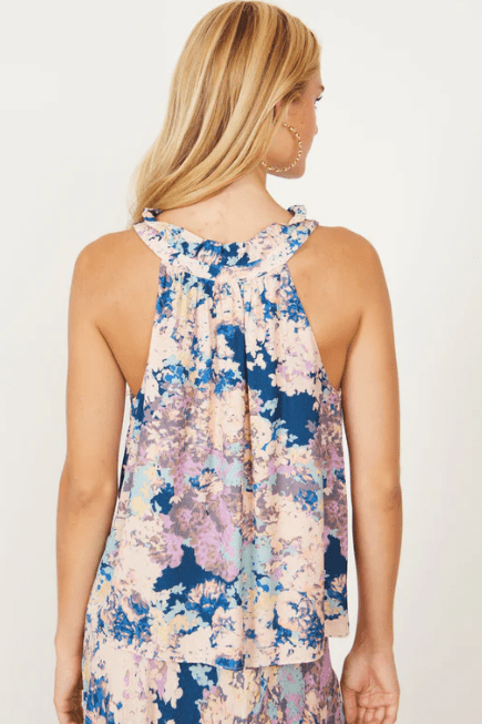Caballero Hollie Top in Lilac Fields