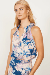 Caballero Hollie Top in Lilac Fields