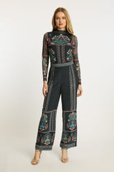 Caballero Miller Pant in Twilight Bloom