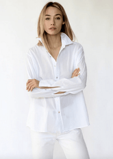 Cail Dreaming Collared Boy Shirt in White