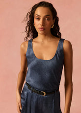 Cami NYC Andressa Camisole in Raw Denim