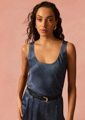 Cami NYC Andressa Camisole in Raw Denim