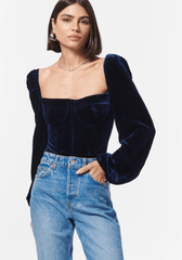 Cami NYC Annel Bodysuit in Eclipse