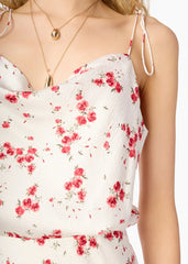 Cami NYC Azra Hammered Silk Camisole in Candied Rose
