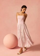 Cami NYC Bari Strapless Dress in Dogwood