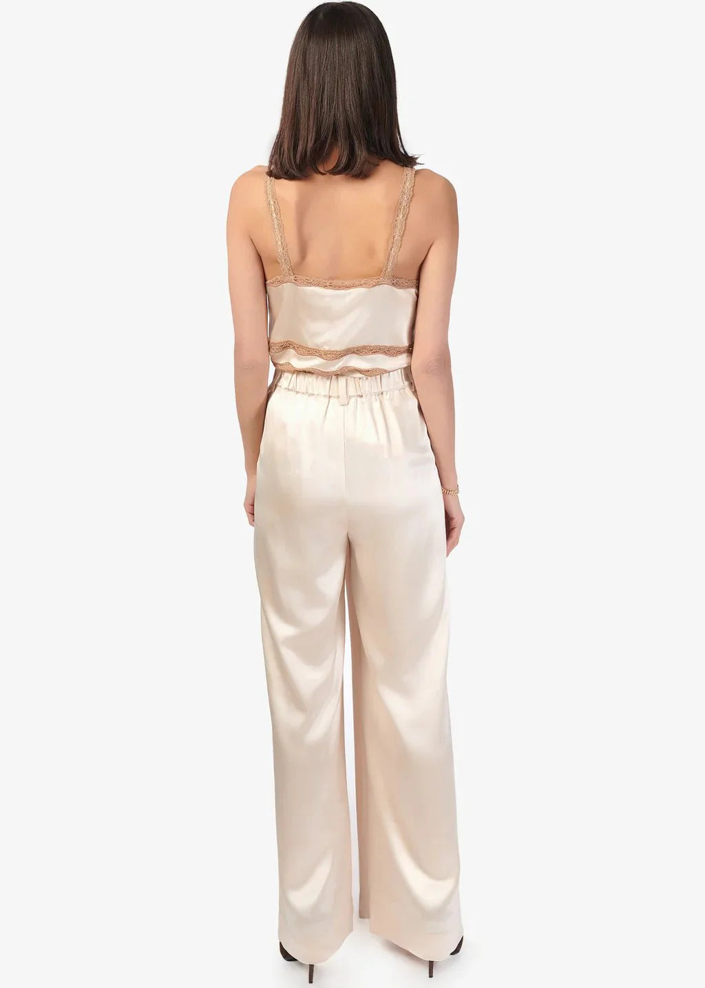 Cami NYC Davina Wide Leg Pant in Bone