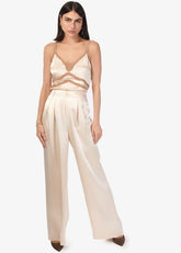Cami NYC Davina Wide Leg Pant in Bone