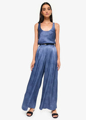 Cami NYC Fabian High Rise Charmeuse Pant in Raw Denim