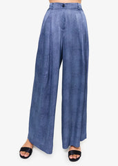 Cami NYC Fabian High Rise Charmeuse Pant in Raw Denim