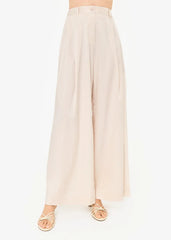 Cami NYC Fabian High Rise Jacquard Pant in Cannoli