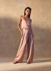 Cami NYC Fabian High Rise Pant in Begonia