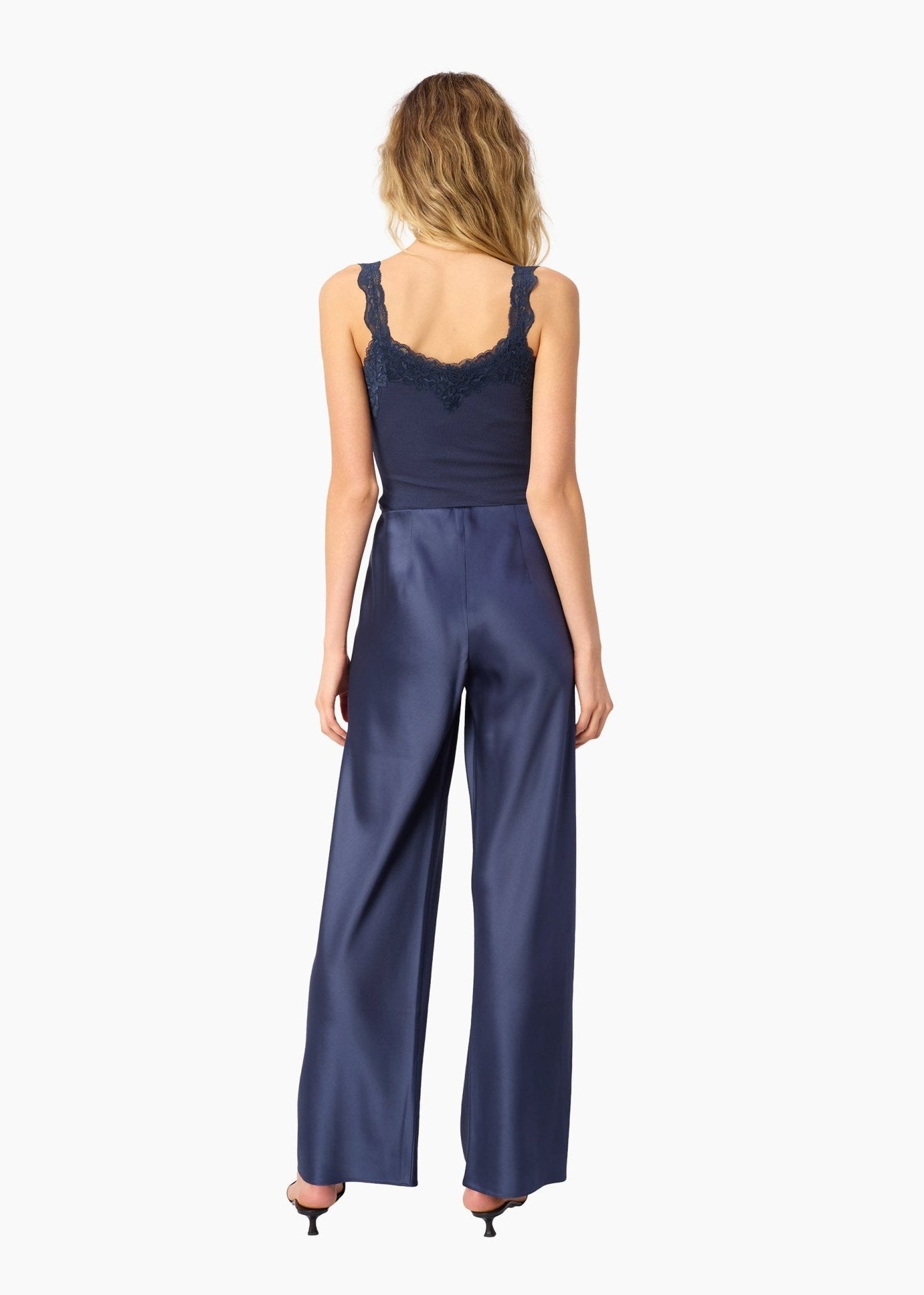 Cami NYC Lani Rib Knit Tank in Harbor