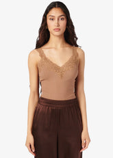Cami NYC Lani Tank in Butterscotch