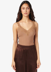 Cami NYC Lani Tank in Butterscotch