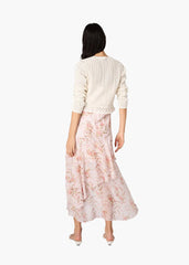 Cami NYC Lilibeth Pointelle Cardigan in Macadamia