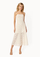 Cami NYC Lisbon Strapless Crochet Dress in Lisbon