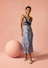 Cami NYC Roya Dress in Primavera Shadow