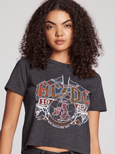 Chaser ACDC Tour T-Shirt in Black