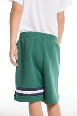 Chaser Cozy Beach Boys Broccolini Shorts in Broccolini